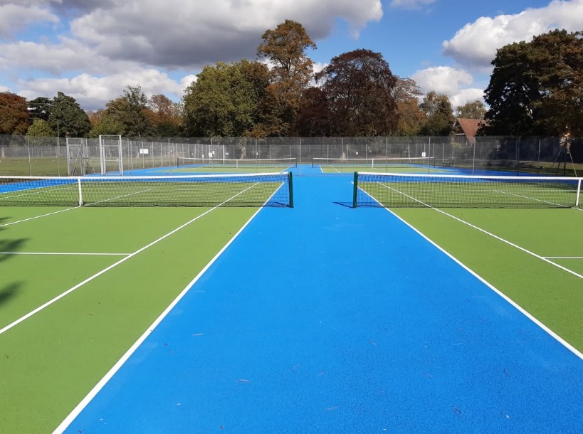tennis courts at central park peterborough